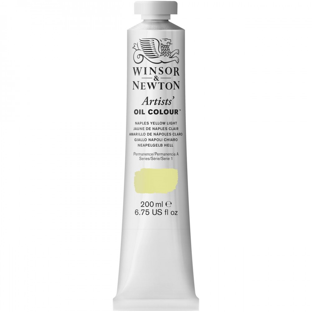 Tinta Óleo Winsor & Newton Artist 200ml S1 Naples Yellow Light