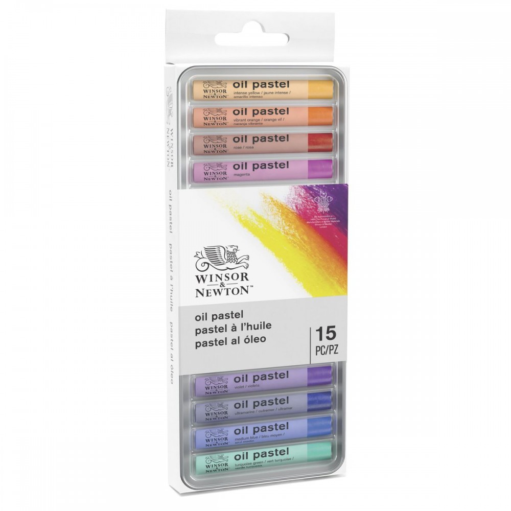 Pastel Oleoso Winsor & Newton 15 cores
