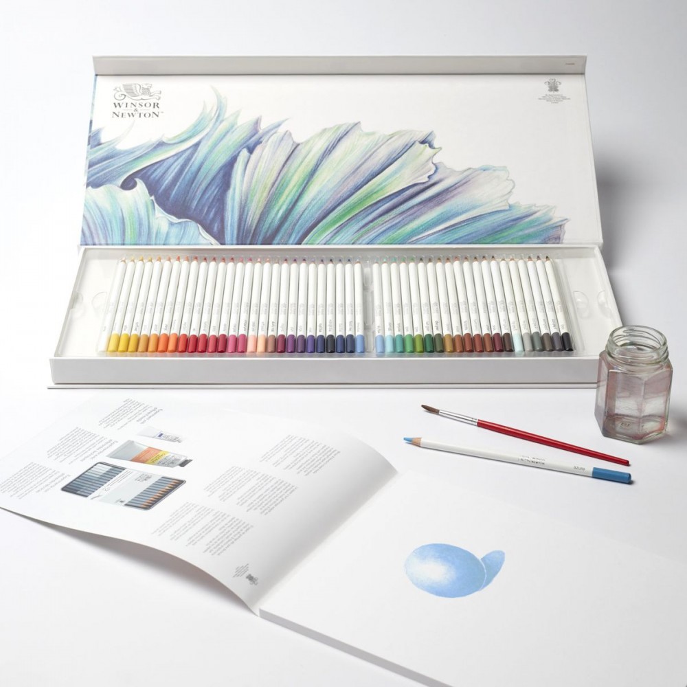 Estojo Lápis Aquarela Winsor & Newton Studio Collection 50pcs