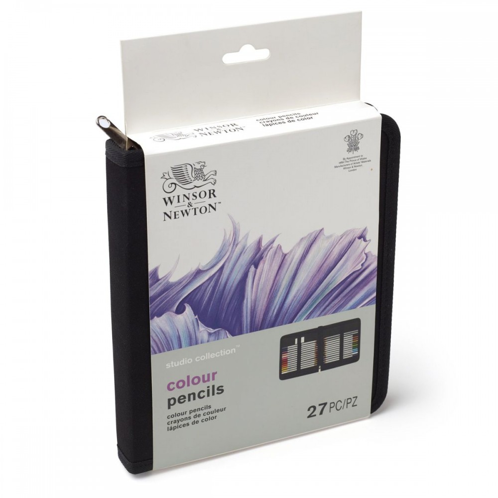 Estojo Lápis de Cor  Winsor & Newton Studio Collection 27pcs