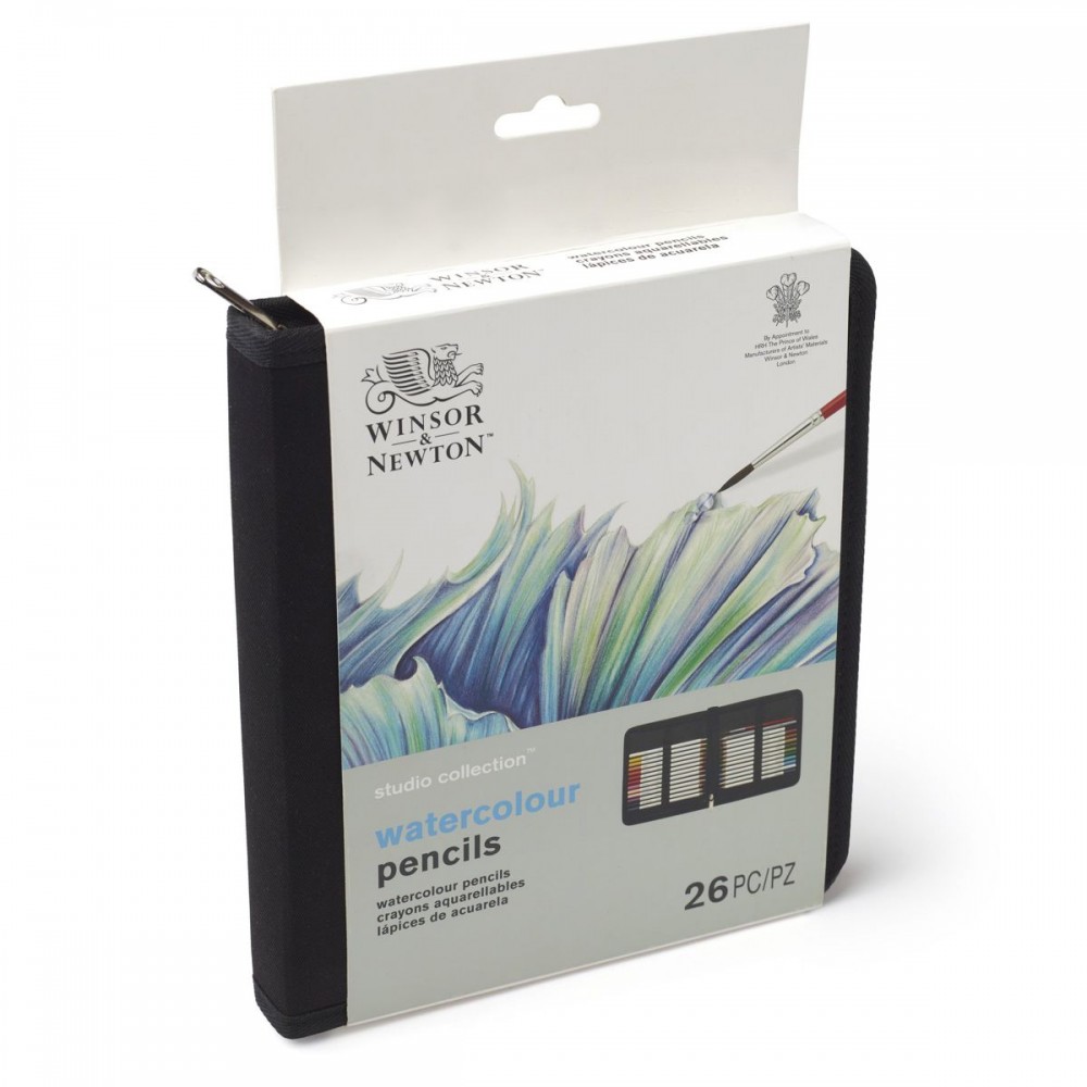 Estojo Lápis Aquarela Winsor & Newton Studio Collection 26pcs