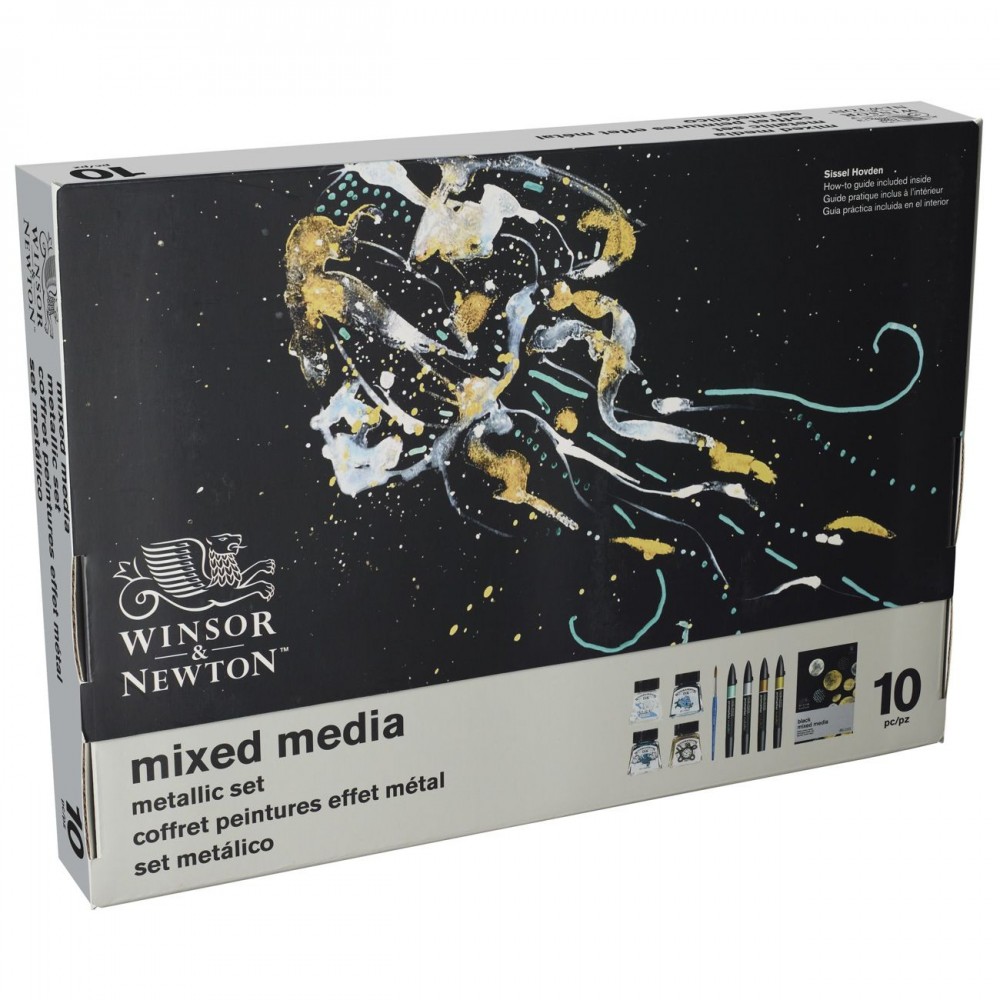 Estojo Metálicos Mix Media Winsor & Newton