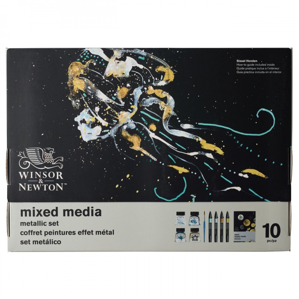 Estojo Metálicos Mix Media Winsor & Newton