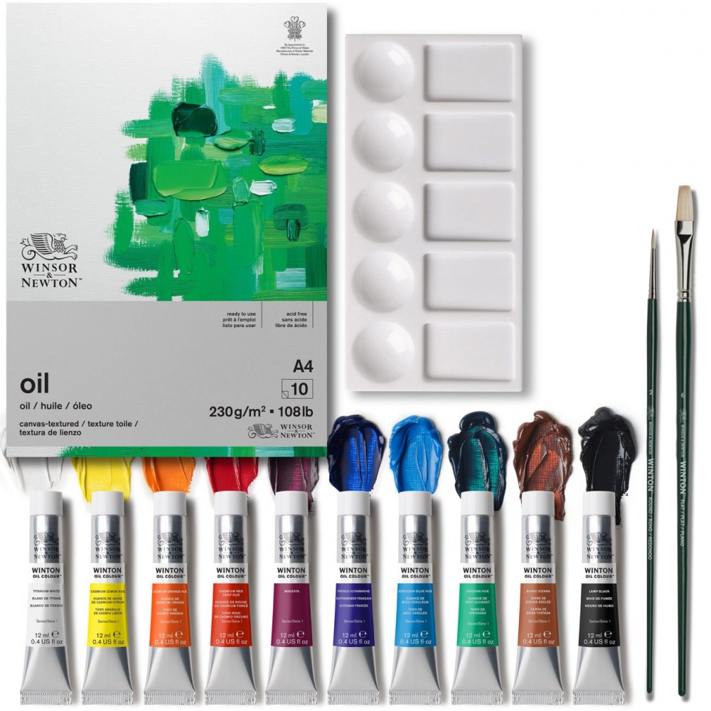 Estojo Tinta Óleo Winton Winsor & Newton Essentials