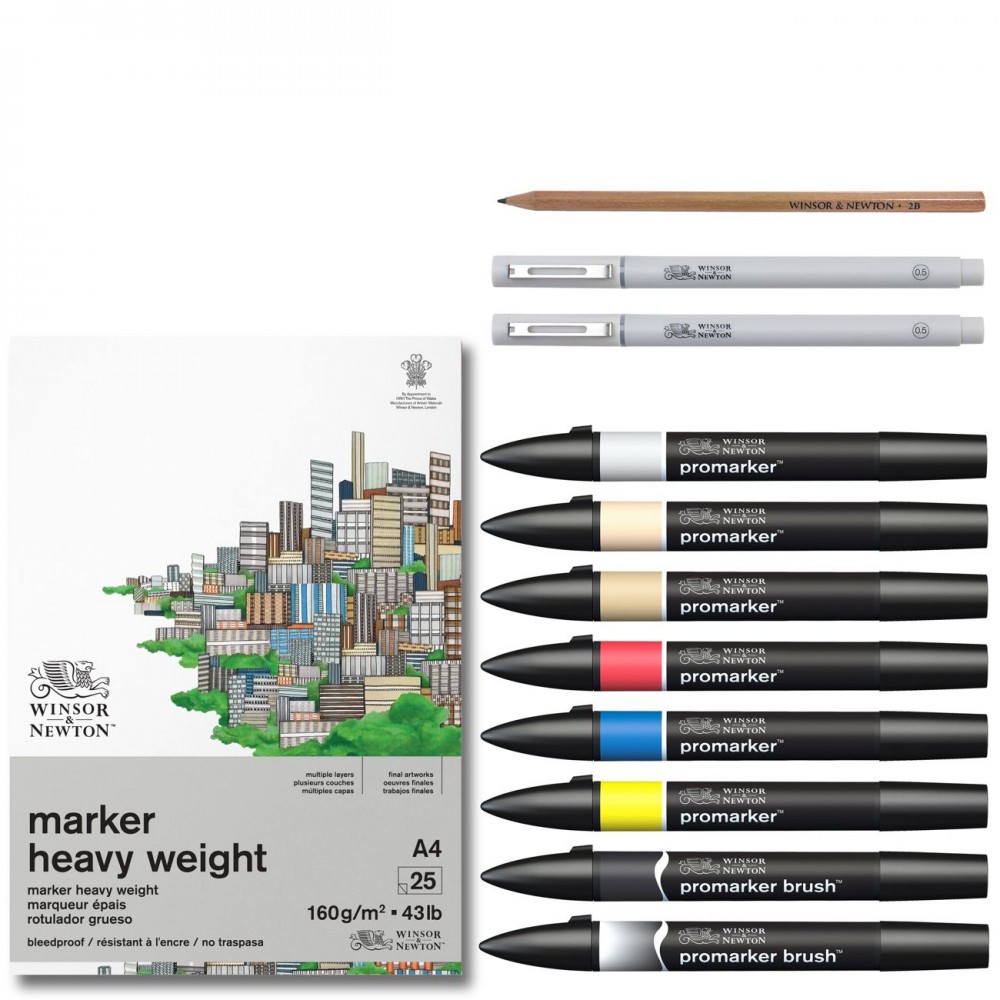 Estojo de Desenho Gráfico e Mangá Winsor & Newton