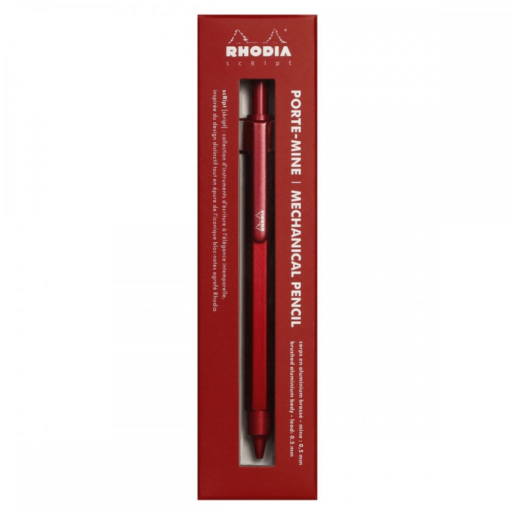 Lapiseira Rhodia Script 0.5mm Red