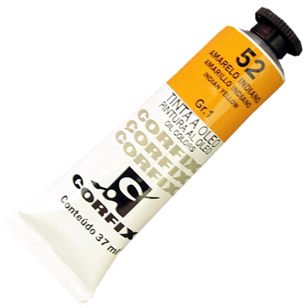 Tinta a Óleo Corfix 37ml 052 Amarelo Indiano G1