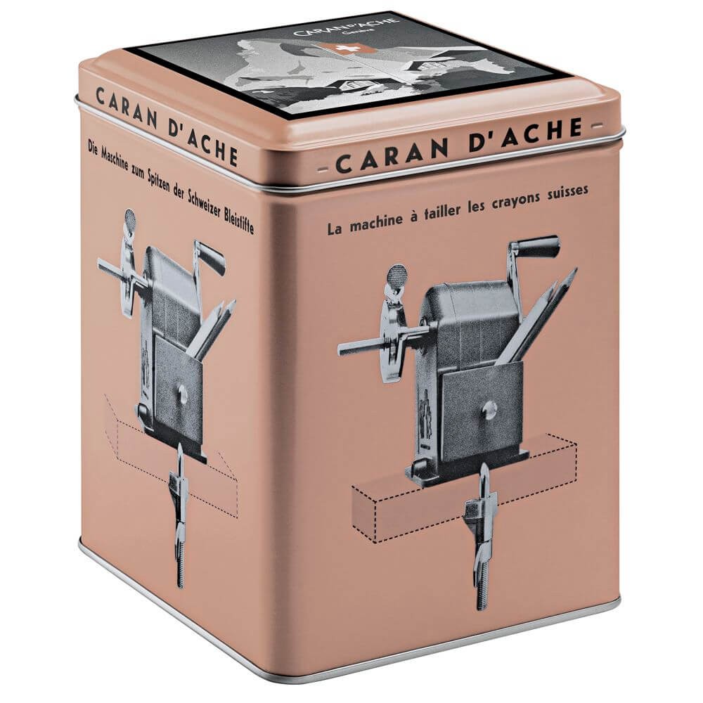Apontador de Lápis Caran d’Ache Brunt Rosé Colecionador 