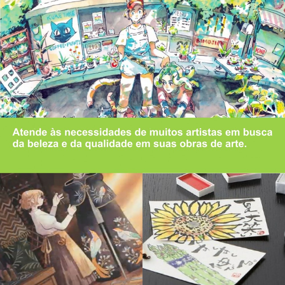 Aquarela Kuretake Gansai Tambi