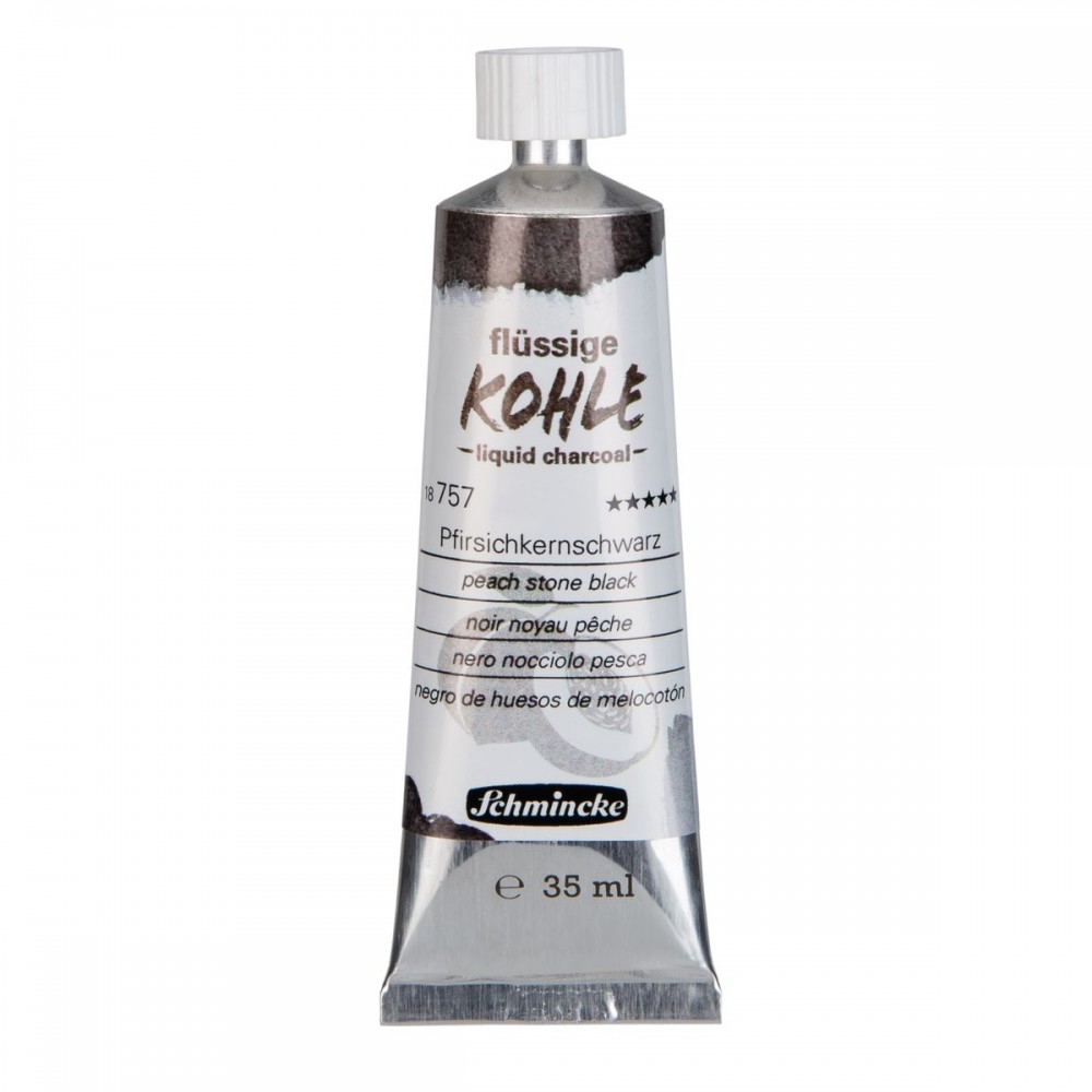 Carvão Líquido Kohle Schmincke Peach Stone Black 35ml