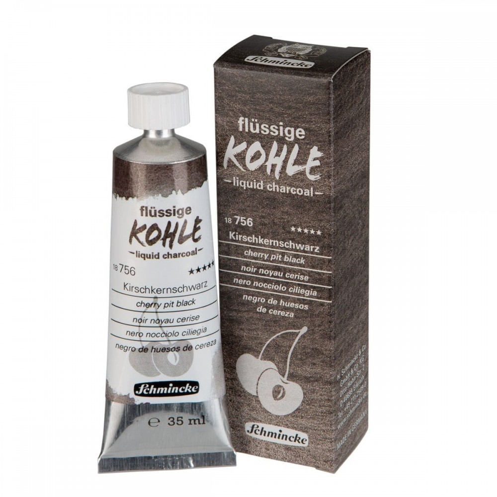 Carvão Líquido Kohle Schmincke Cherry Pit Black 35ml