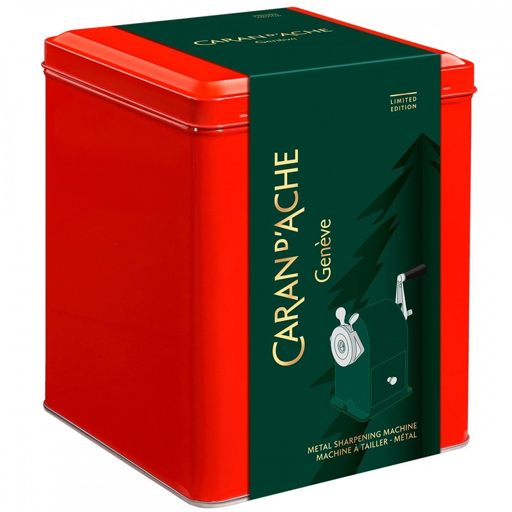 Apontador de Lápis Mesa Caran d'Ache GREEN NOEL Ed. Limitada