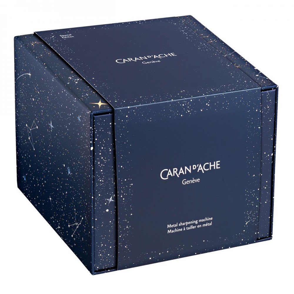 Apontador de Lápis Caran D’Ache de Mesa COSMIC BLUE