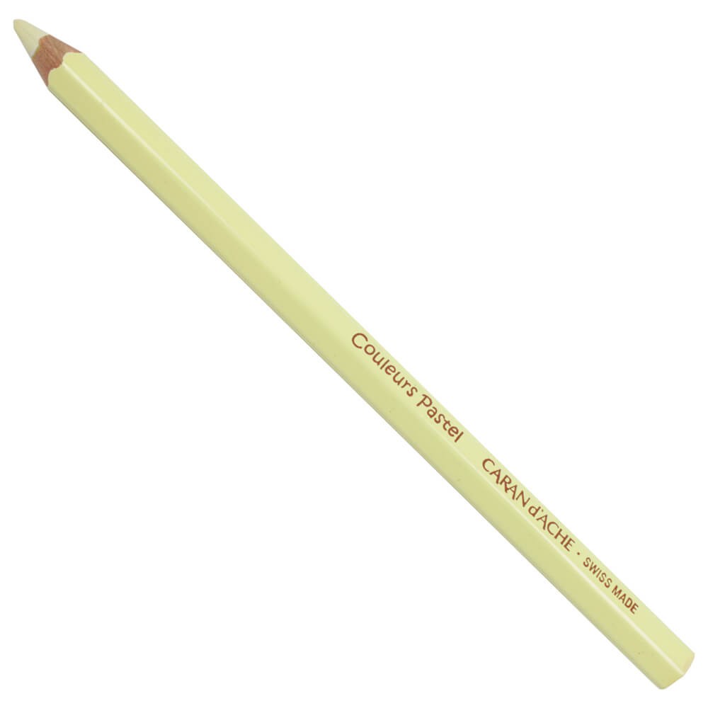 Lápis Jumbo Caran D’Ache Amarelo Pastel 
