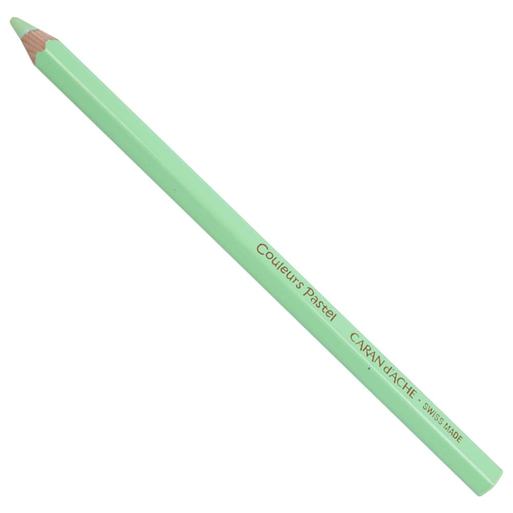 Lápis Jumbo Caran D’Ache Verde Pastel 