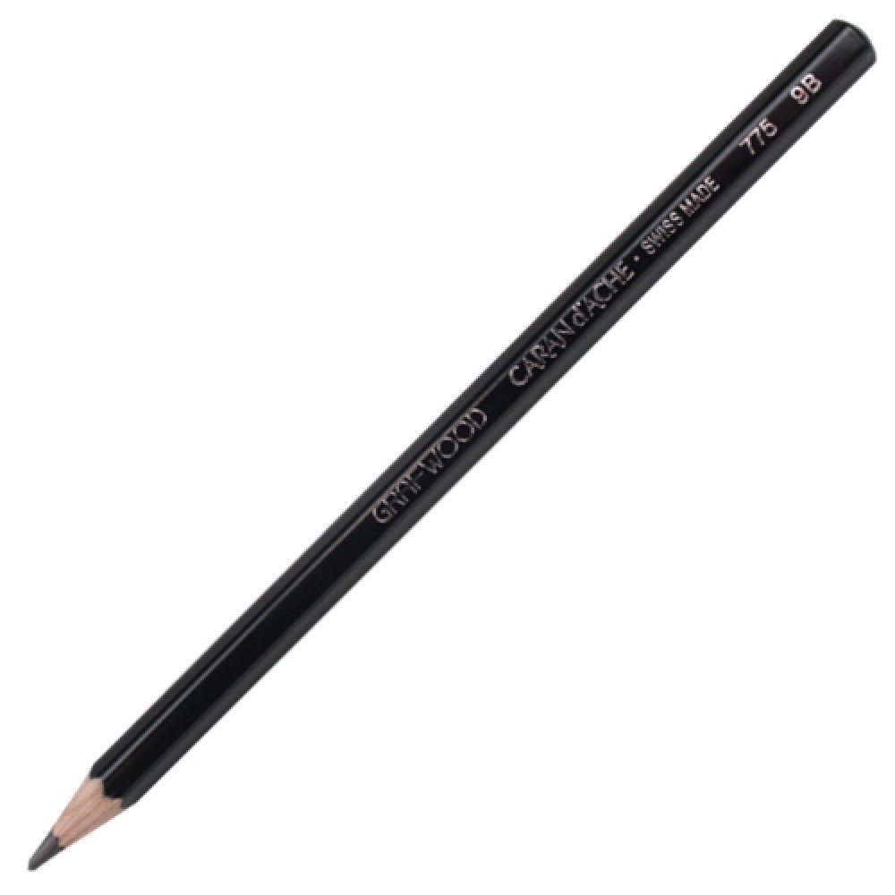 Lápis Para Desenho Profissional Grafwood 9B