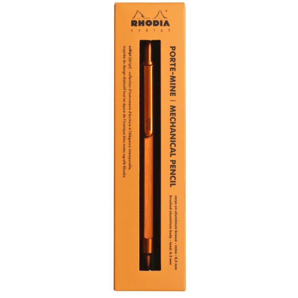 Lapiseira Rhodia Script 0.5mm Laranja