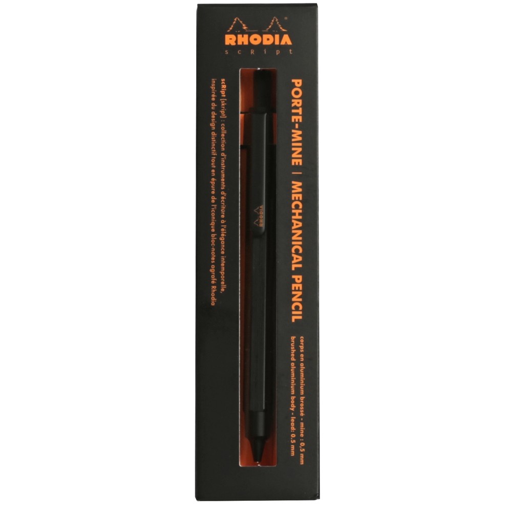 Lapiseira Rhodia Script 0.5mm Preto