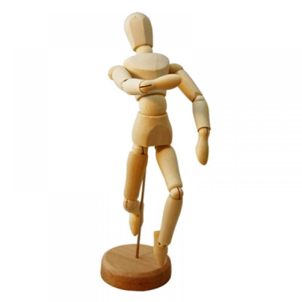 Manequim Articulado Neutro 12 cm