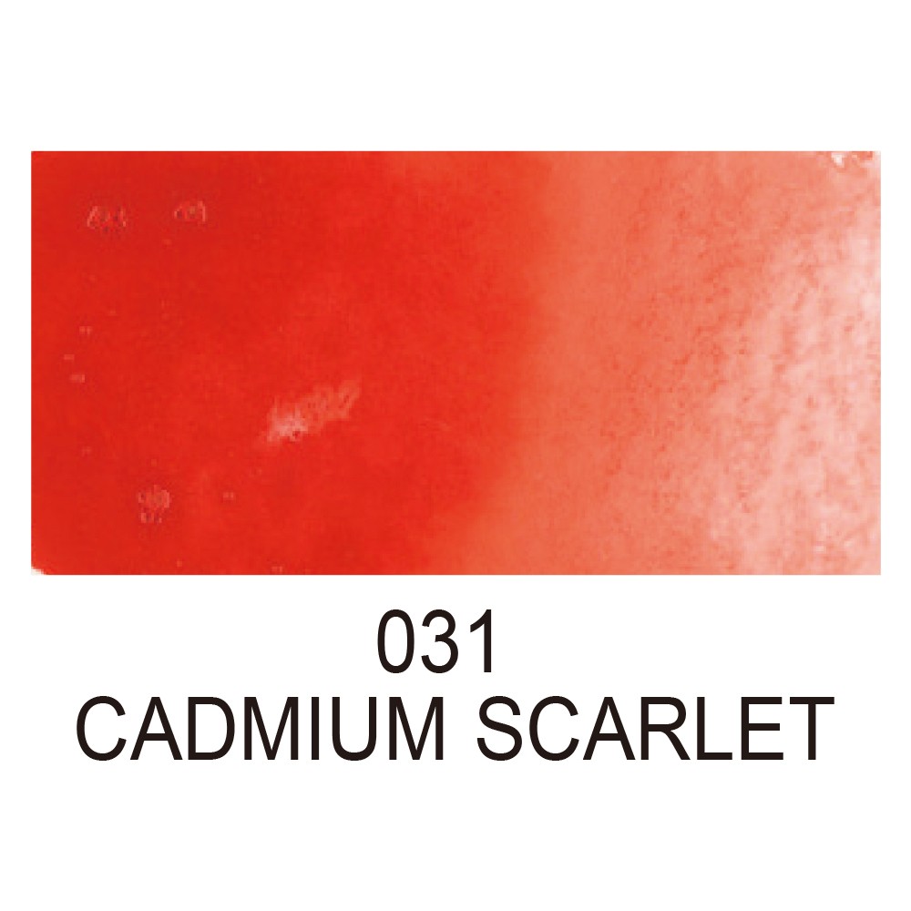 Aquarela Kuretake Gansai Cadmium Scarlet