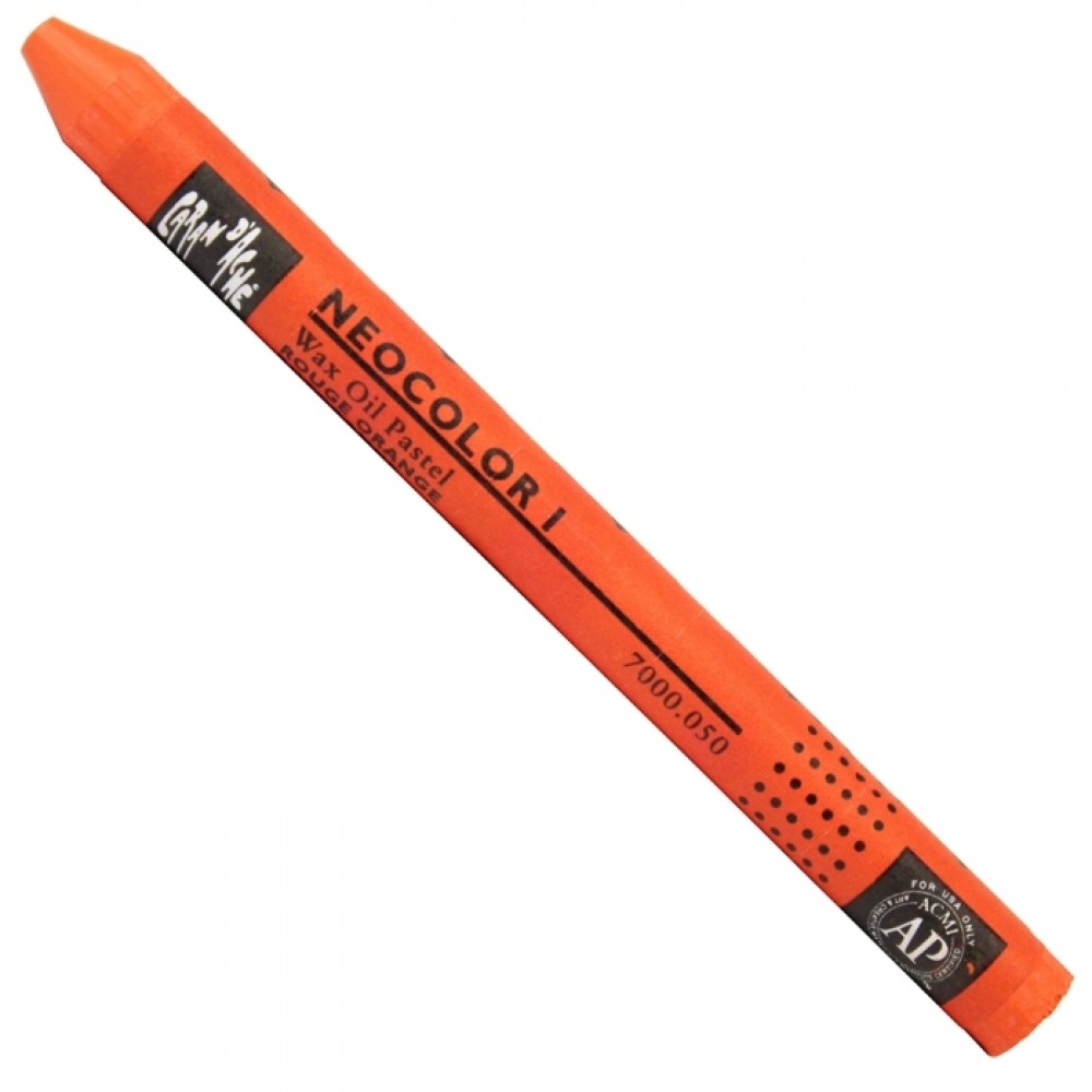 Pastel Neocolor I Caran D'Ache 050 Flame Red