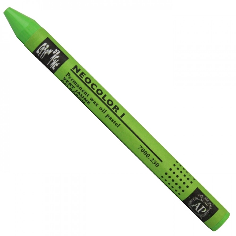 Pastel Neocolor I Caran D'Ache 230 Yellow Green 