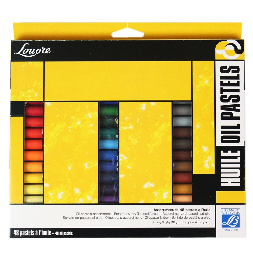 Pastel Oleoso Lefranc & Bourgeois 48 Cores 