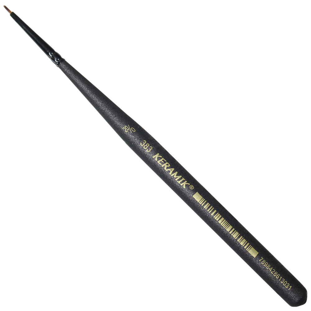 Pincel Keramik 383 20/0 Mini Brush Chato