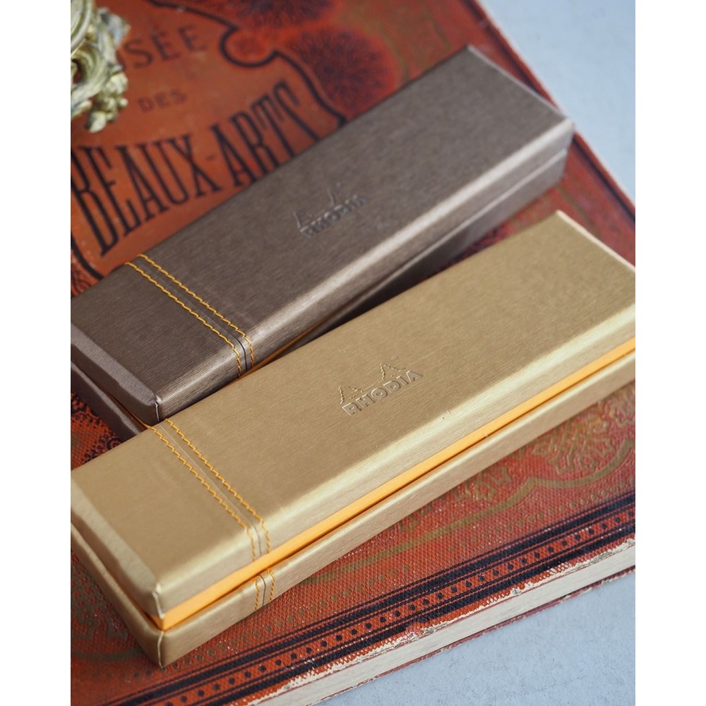 Estojo Rhodia Box cor Box Chocolate