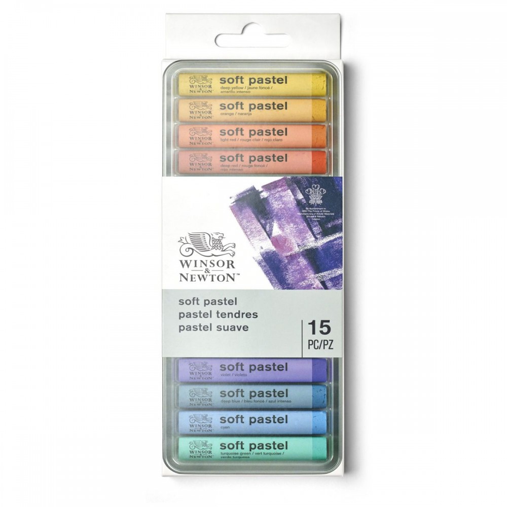 Pastel Seco Soft Winsor & Newton 15 cores
