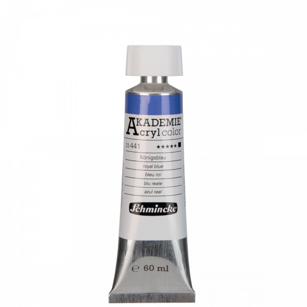Tinta Óleo Akademie Schmincke 60ml 41441 Royal Blu