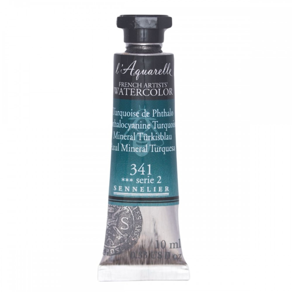 Tinta Aquarela Sennelier L'Aquarelle Extra Fine 10ml S2 341 Phthalocy Turquoise