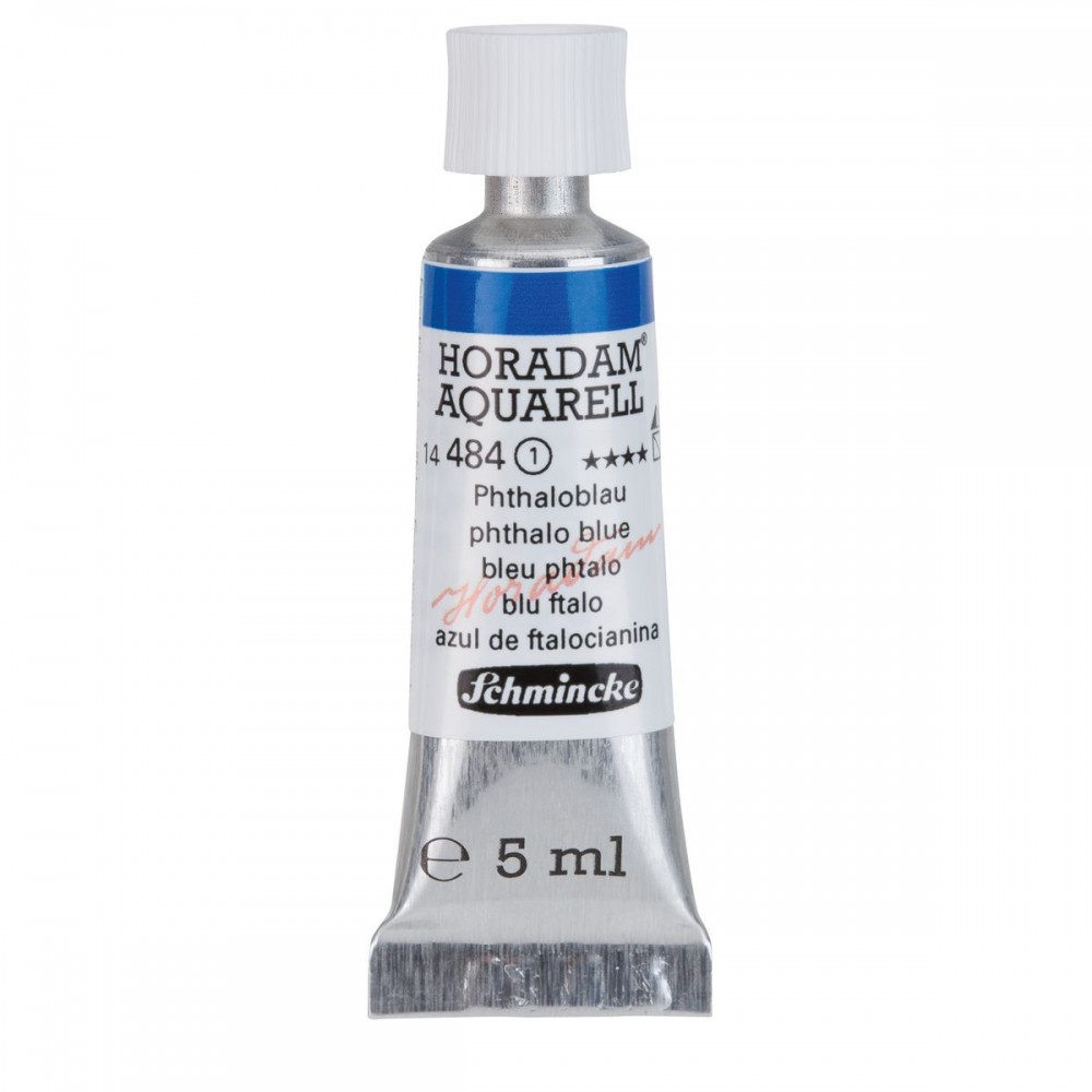 Tinta Aquarela Horadam Schmincke 5ml S1 484 Phthalo Blue