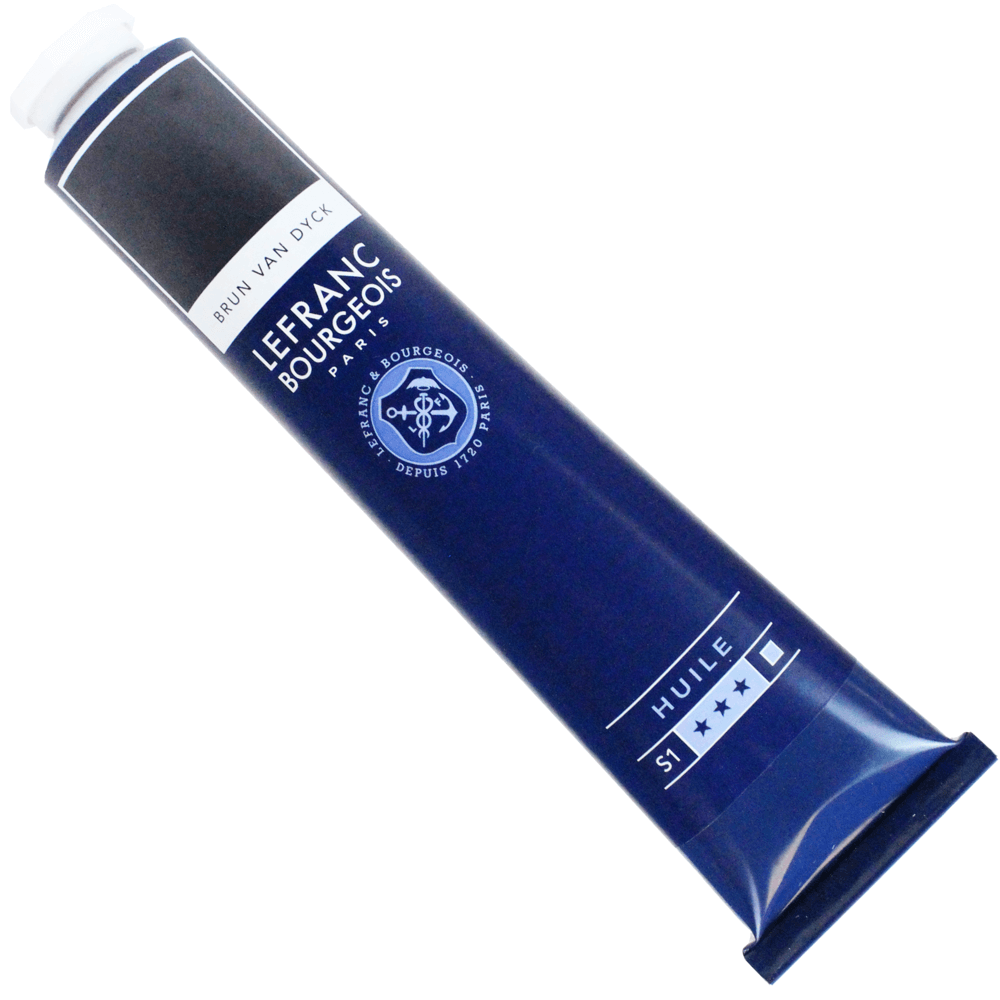 Tinta Óleo Lefranc & Bourgeois Fine 150ml 111 Van Dicy Brown