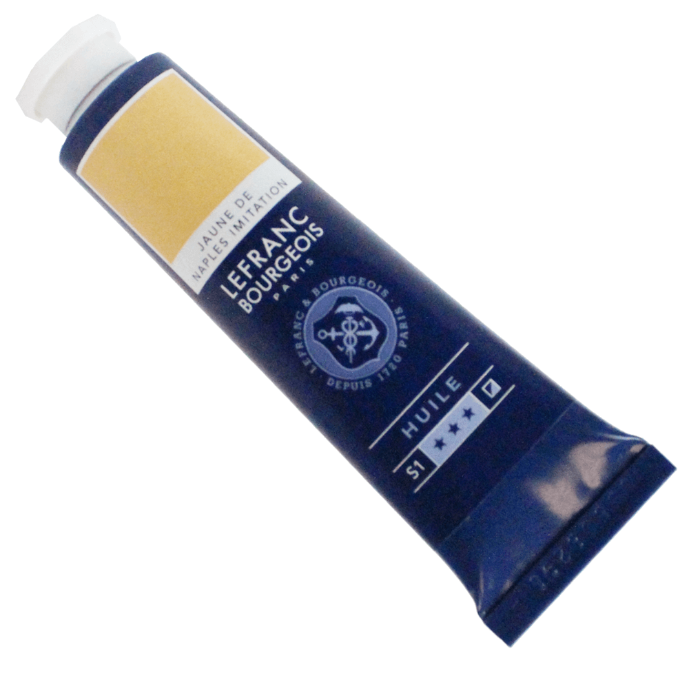Tinta Óleo Lefranc & Bourgeois Fine 40ml 190 Amarelo Nápoles
