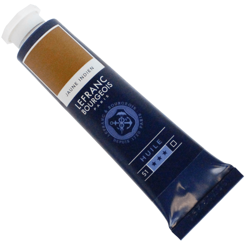 Tinta Óleo Lefranc & Bourgeois Fine 40ml 212 Amarelo Indiano