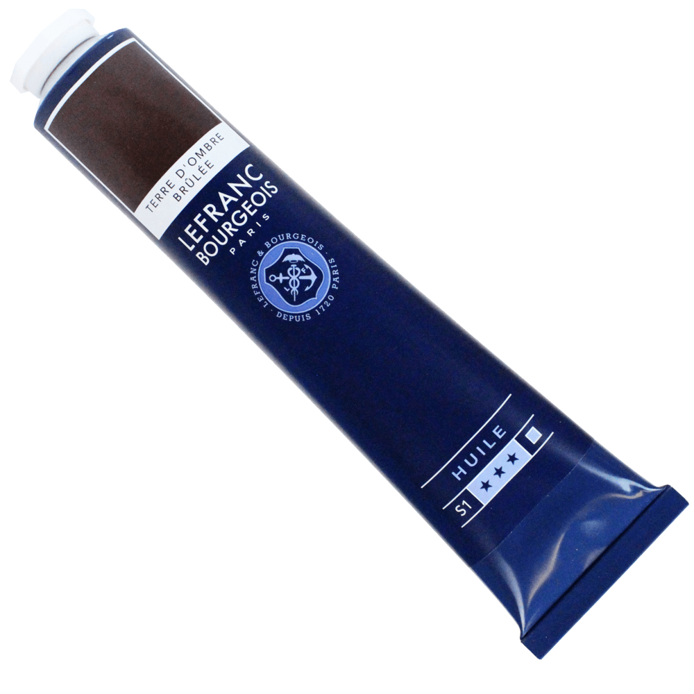 Tinta Óleo Lefranc & Bourgeois Fine 150ml 477 Burnt Umber