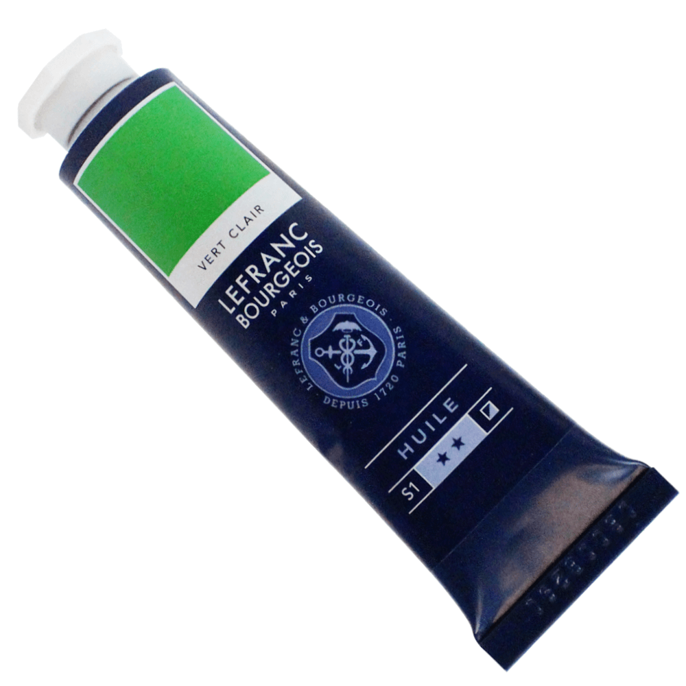 Tinta Óleo Lefranc & Bourgeois Fine 40ml 556 Verde Claro