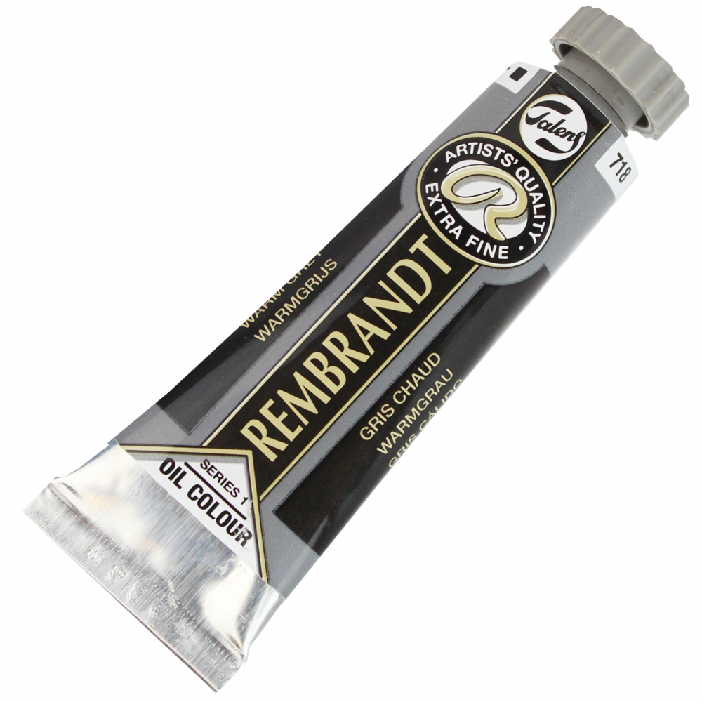 Tinta a Óleo Rembrandt 15ml 718 Warm Grey – G1