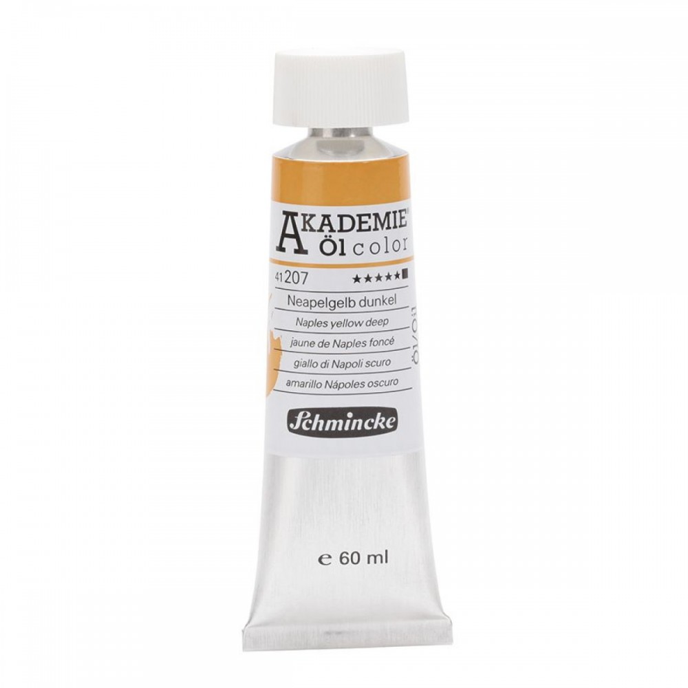Tinta Óleo Akademie Schmincke 60ml 41207 Naples Yellow 