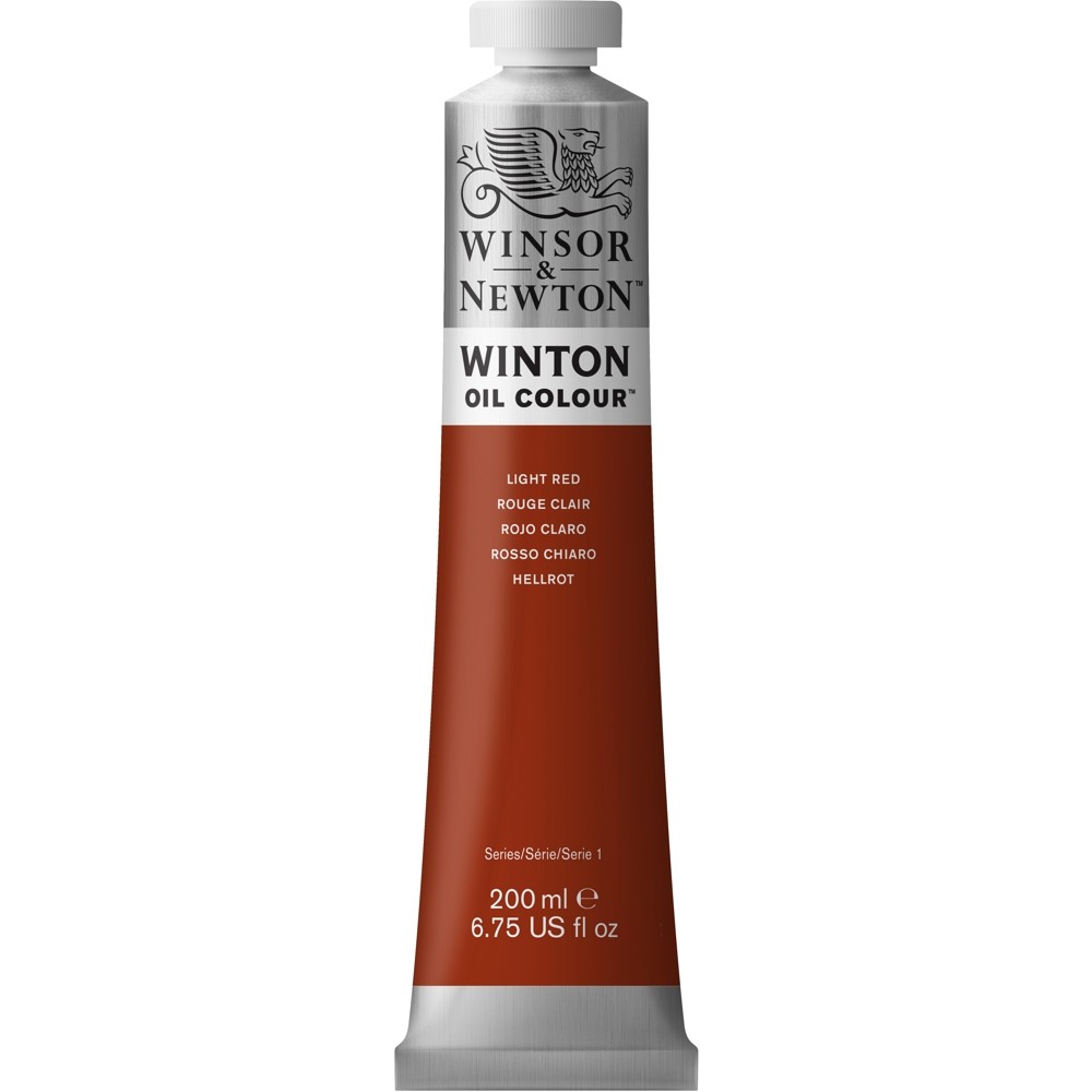 Tinta Óleo Winsor & Newton Winton 200ml 362 Light Red