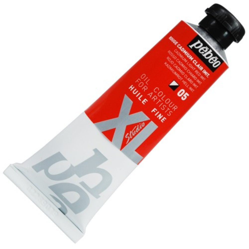 Tinta Óleo Pébéo XL 37ml 05 Vermelho Cadmio Claro 