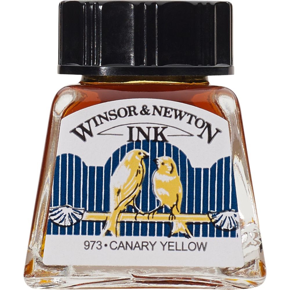 Tinta para Desenho Winsor & Newton 14ml Canary Yellow