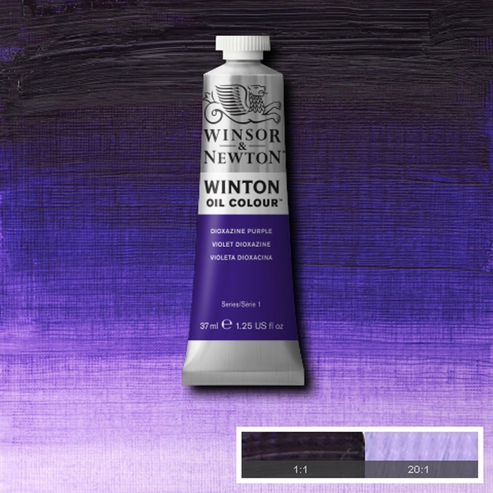 Tinta Óleo Winsor & Newton Winton 37ml 229 Dioxazine Purple