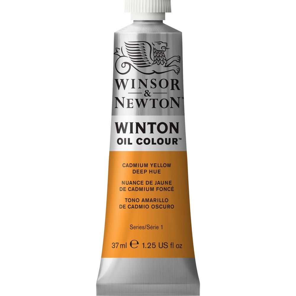 Tinta Óleo Winsor & Newton Winton 37ml 115 Cadmium Yellow Deep Hue