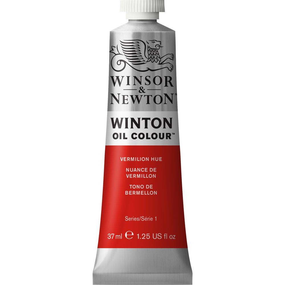 Tinta Óleo Winsor & Newton Winton 37ml 682 Vermilion Hue