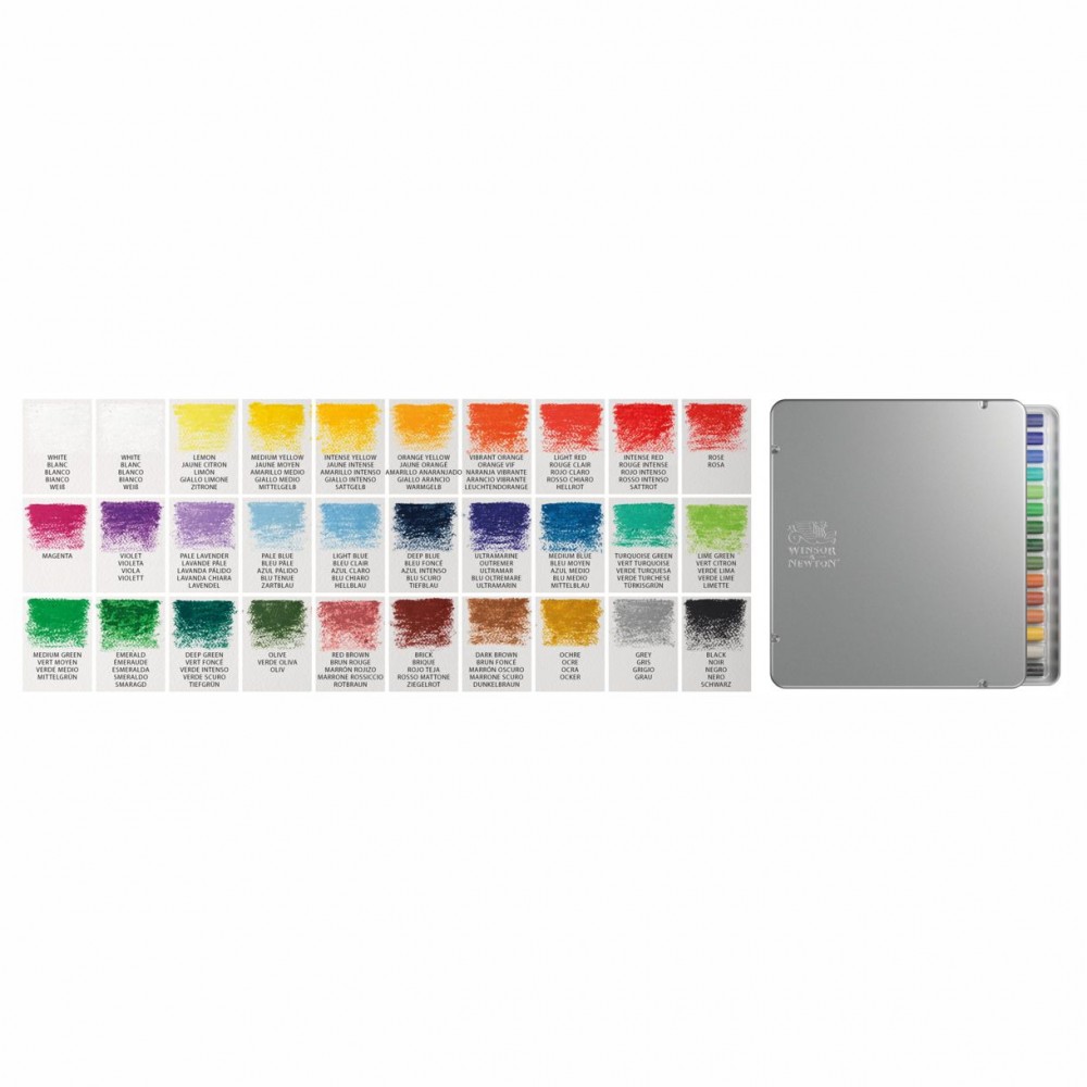 Pastel Oleoso Winsor & Newton 30 cores