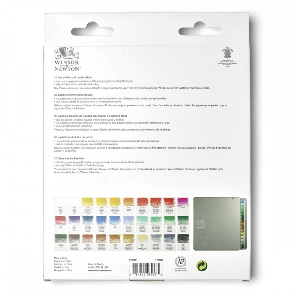 Pastel Seco Soft Winsor & Newton 30 cores