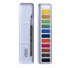 Aquarela Lefranc & Bourgeois 12 Cores Pastilha