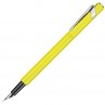 Caneta Tinteiro Caran d’Ache 849 Amarela Fluo Pena Média